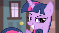 Twilight's grin S4E08