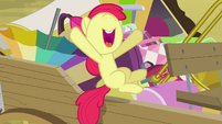 Apple Bloom jumping excited S4E09