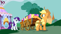 Applejack and Rarity S3E8