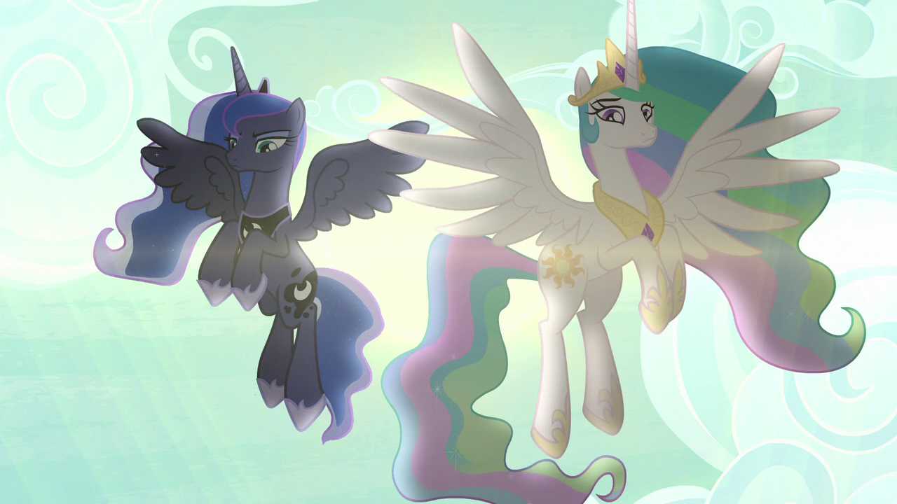 princess luna and celestia parents