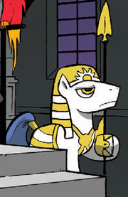 Comic issue 19 Alternate Celestia's royal guard