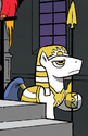 Celestia's guards in an alternate universe in Friendship is Magic Issue #19