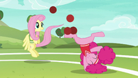 Fluttershy and Pinkie continue to have fun S6E18