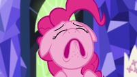 Pinkie Pie wails in despair S5E3