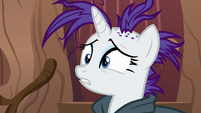 Rarity upset by Zecora's shock S7E19