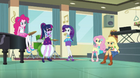Twilight Sparkle and friends in the CHS music room EGDS5