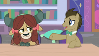 Dr. Hooves "has taken to the subject" S9E20