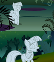 FANMADE Twilight Sparkle's stone statue alternating number of legs S1E17