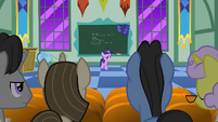 Filly Twilight in the entrance exam S1E23