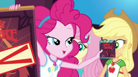 Pinkie Pie reveals a copy of Tirek's Revenge EGDS2