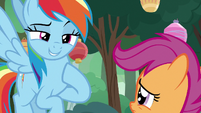 Rainbow "you've got a big sister this time" S7E16