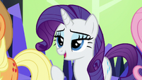 Rarity "these jokes have run their course" S5E22