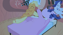 A third hind leg. And Apple Jack had an accident in the bed! No wonder why Rarity looks like that!