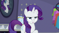 Rarity moving on with the situation S8E4