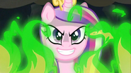 Chrysalis in her Cadance disguise