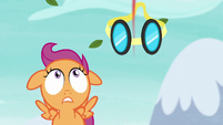 Scootaloo sees Rainbow go flying again S6E7