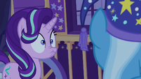 Starlight Glimmer pausing mid-sentence S6E25