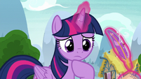 Twilight disappointed at Spike's attempt S8E24