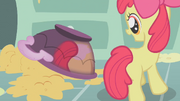 Apple Bloom looking at her reflection S1E12