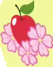 Apple Flora's cutie mark (same as that of Florina Tart).