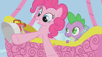 Pinkie Pie extends her hooves S1E13