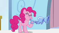Pinkie Pie playing flugelhorn while alone S3E1