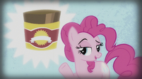 Pinkie in a baking powder 'commercial' S5E8