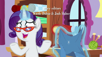 Rarity "yes, interrupting!" S9E7