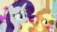 Rarity and AJ hears Twilight S5E11