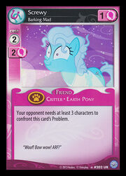 Screwy, Barking Mad card MLP CCG