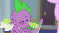 Spike blowing his nose S8E15