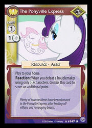 The Ponyville Express card MLP CCG