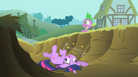 "Somepony call 911! Twilight's gone derpy again!"