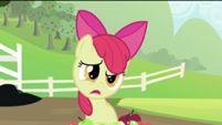 Apple Bloom asking what's uncouth