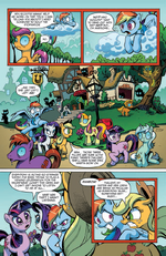 Sweet Cream[sic] Scoops in Friendship is Magic Issue #1 page 5.