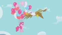 Popping Pinkie's balloons