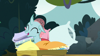 Ocellus surrounded by pillows S8E2