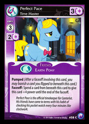 Perfect Pace, Time Master card MLP CCG