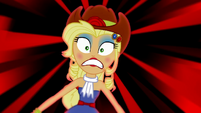 Slight close-up on Applejack's shocked expression SS1