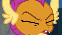 Smolder groaning with disgust S8E22