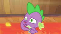 Spike "worse than lava up your nose" S9E9
