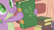 Spike showing Twilight a book S1E09