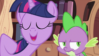 Twilight Sparkle asking Spike 3 S2E03