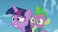 Twilight confused "you were?" S5E25