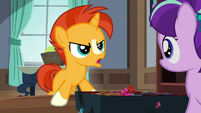 Young Sunburst angrily snapping at Starlight S7E24