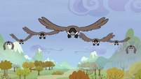 Birds flying S5E5