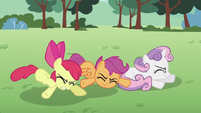 CMC getting thrown to the ground S2E23