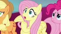 Fluttershy gasping in horror S8E25