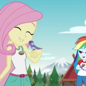 rainbow dash everfree