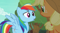 Rainbow Dash asking --what for--- S6E18